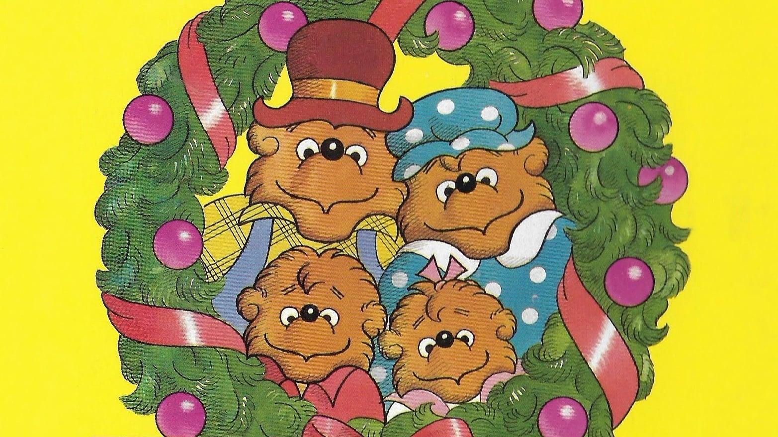 The Berenstain Bears' Christmas Tree backdrop