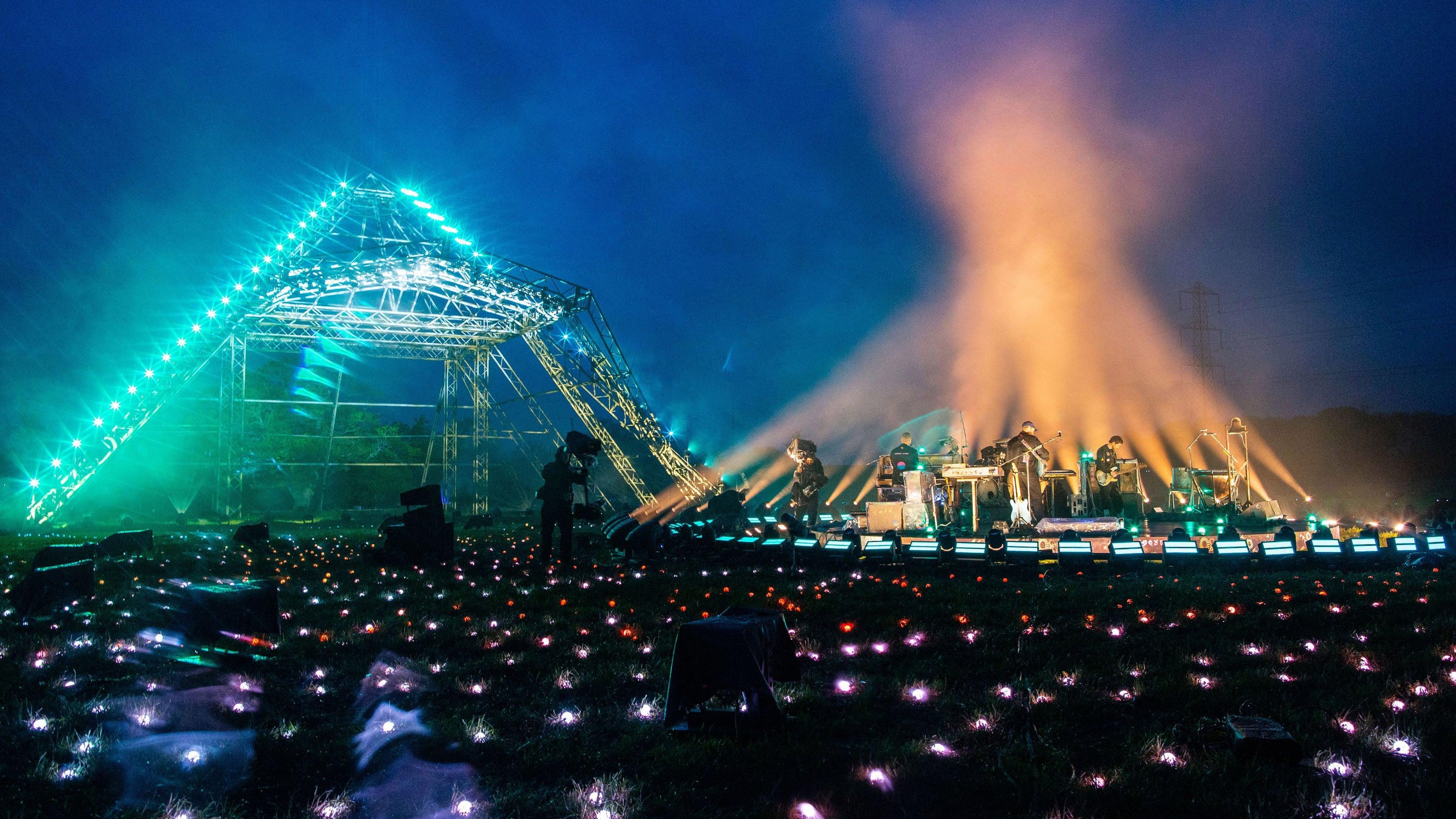 Coldplay: Live at Glastonbury 2021 backdrop