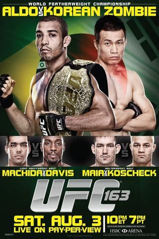 UFC 163: Aldo vs Korean Zombie poster