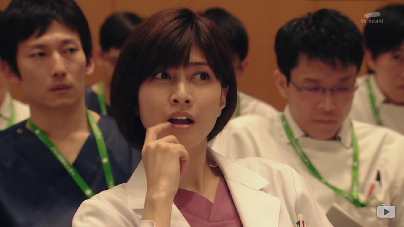 Doctor X: Gekai Daimon Michiko Special backdrop