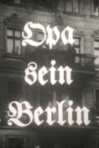 Opa sein Berlin poster