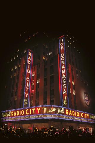 Joe Bonamassa: Live at Radio City Music Hall poster