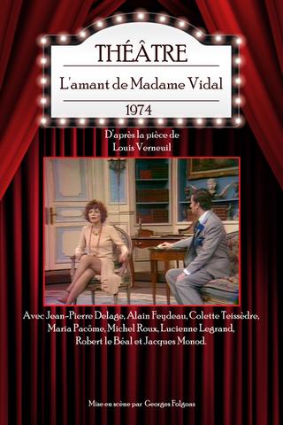L'amant de Madame Vidal poster