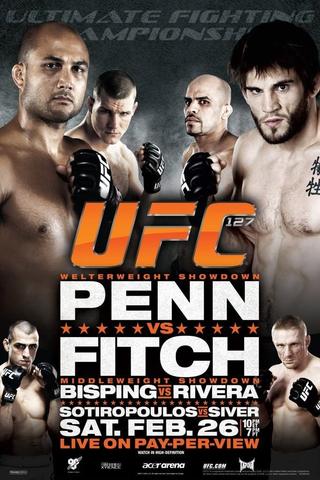 UFC 127: Penn vs. Fitch poster