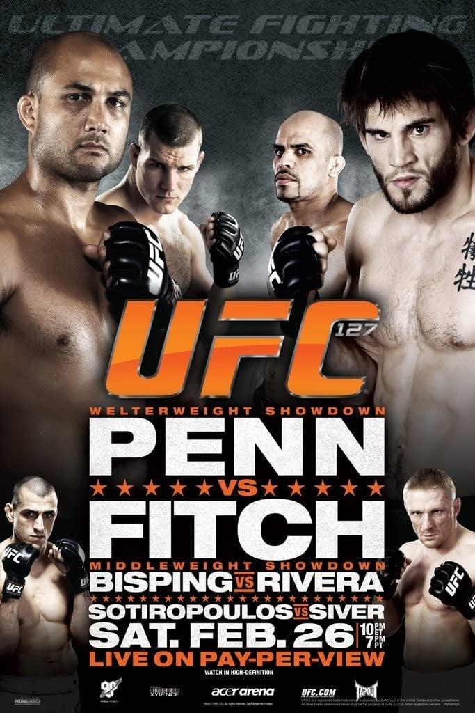 UFC 127: Penn vs. Fitch poster