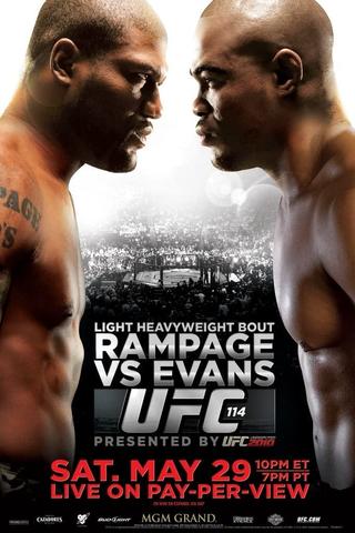 UFC 114: Rampage vs. Evans poster