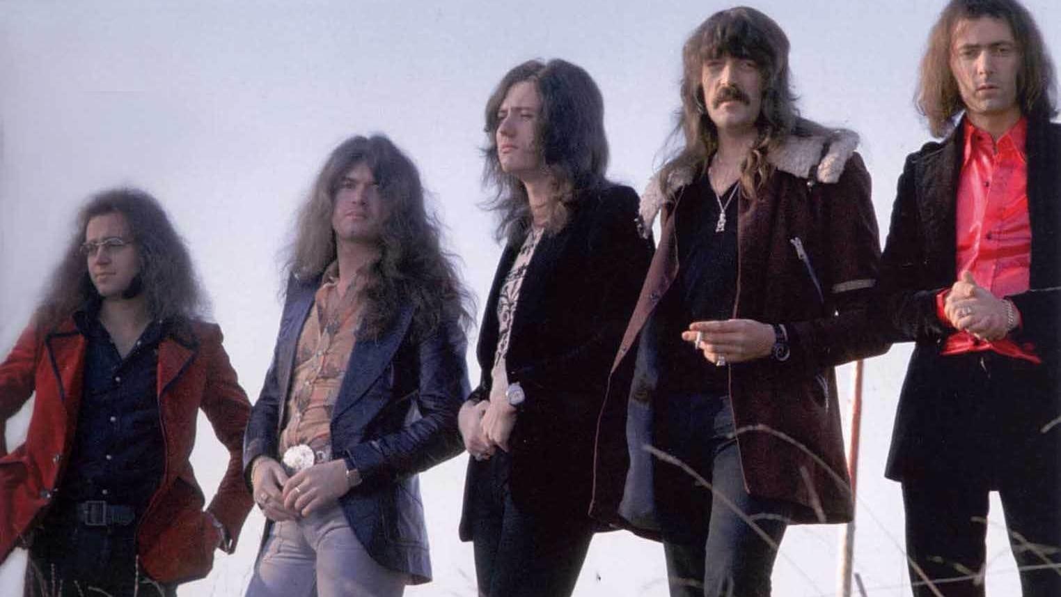 Deep Purple - California Jam 1974 backdrop