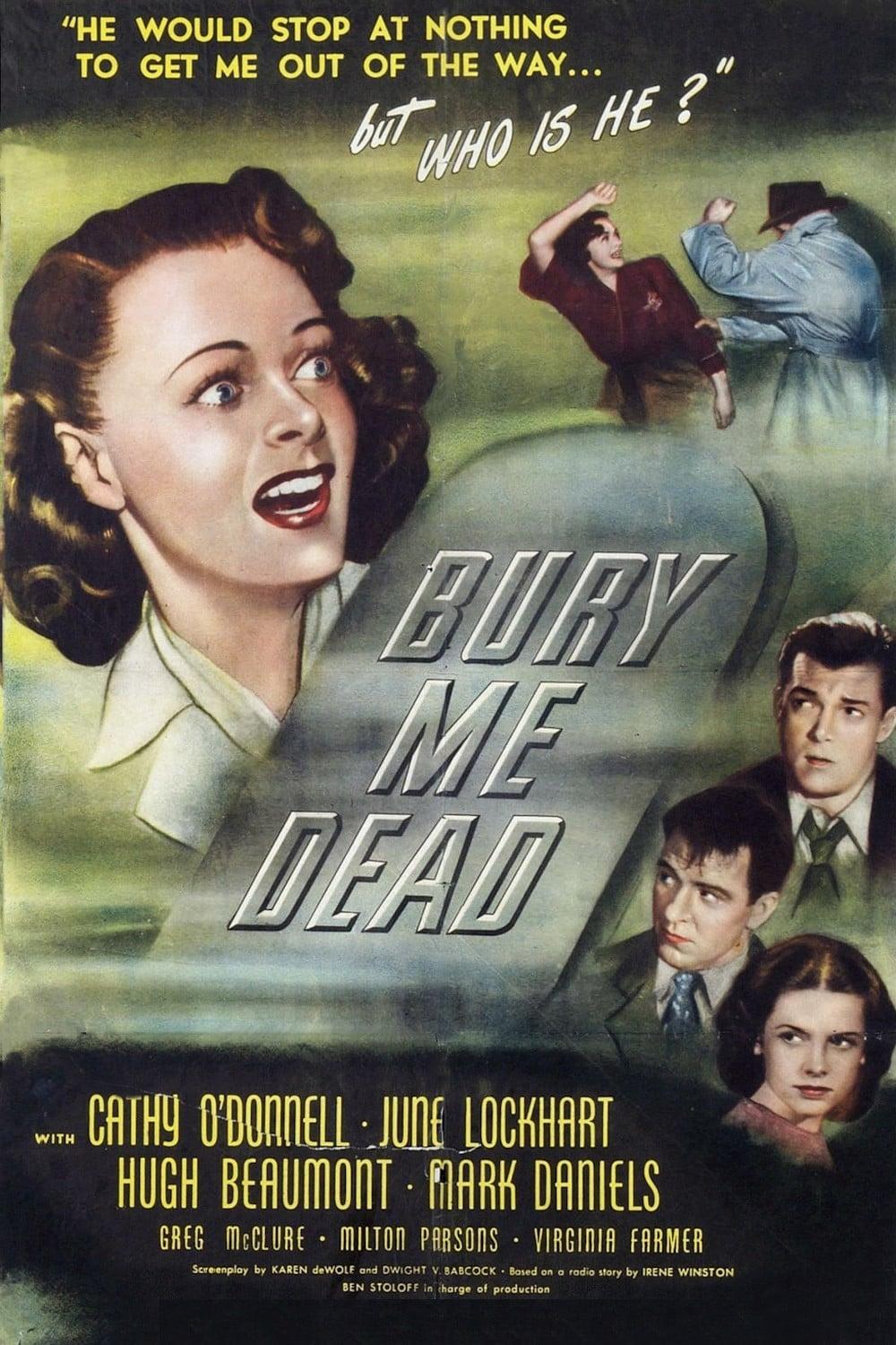 Bury Me Dead poster