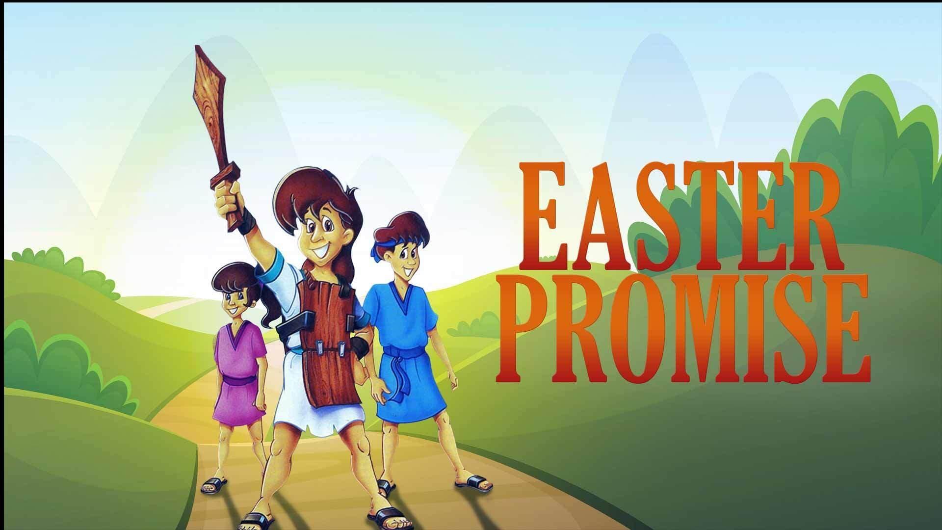 The Easter Promise backdrop