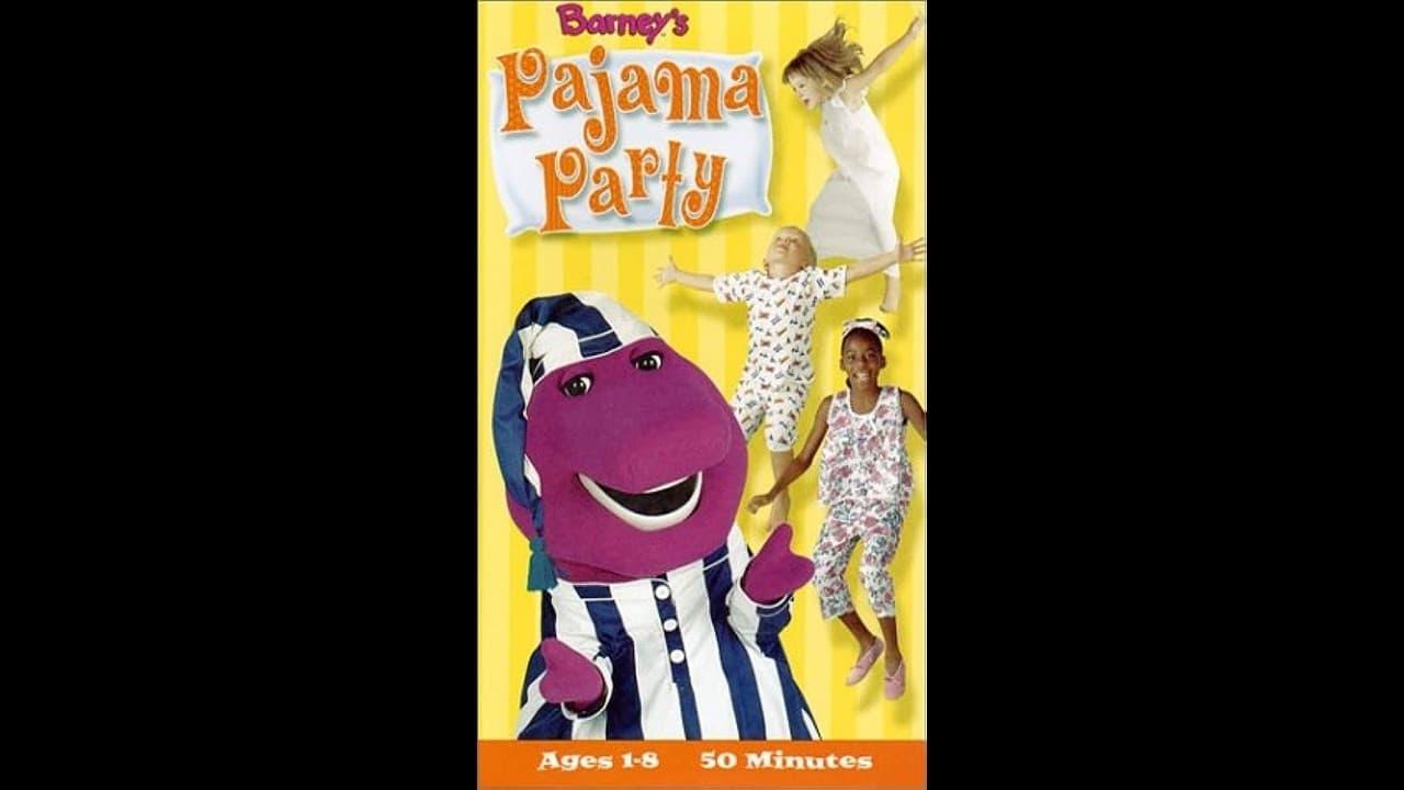 Barney's Pajama Party backdrop