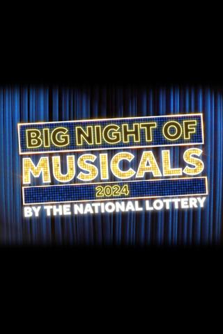 Big Night of Musicals 2024 by the National Lottery poster