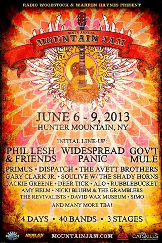 Primus - Mountain Jam Festival (06.09.2013) poster