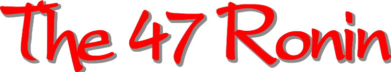 The 47 Ronin logo