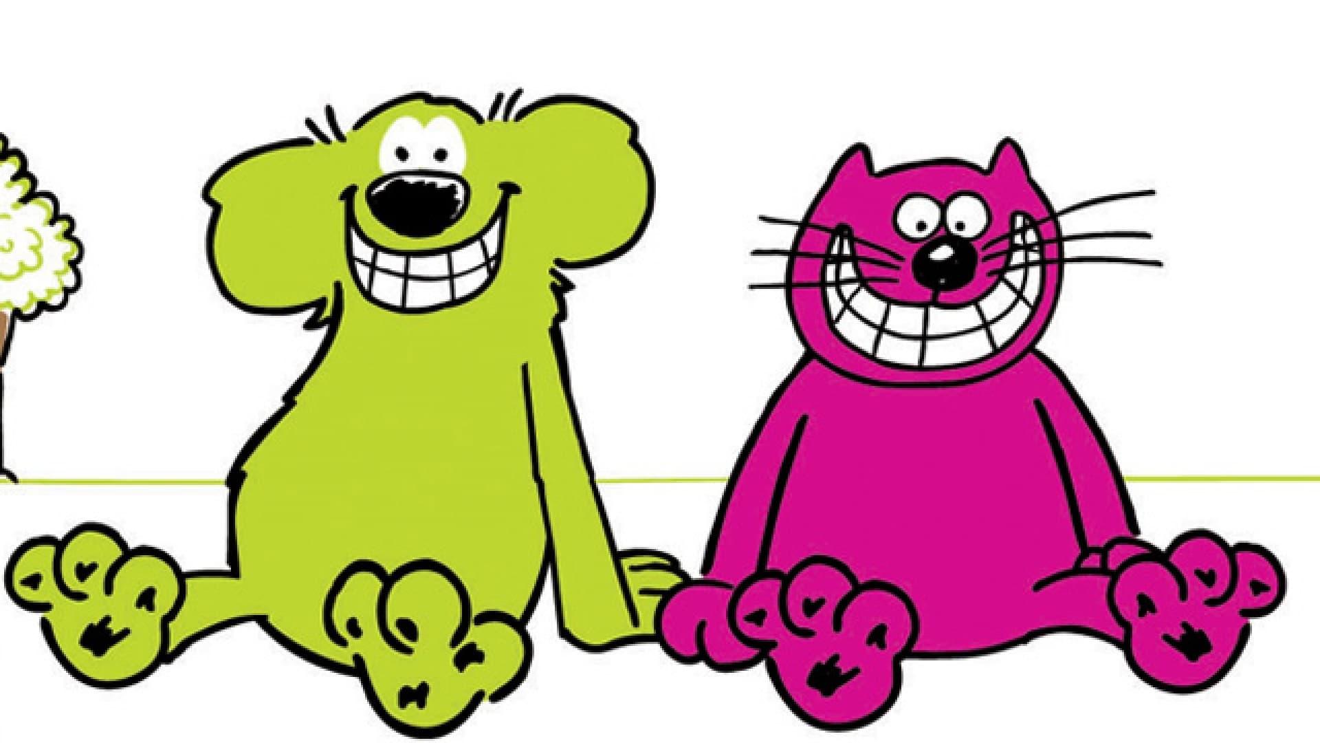 Roobarb backdrop