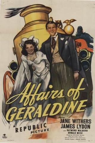 Affairs of Geraldine poster