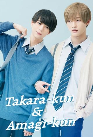 Takara-kun and Amagi-kun poster