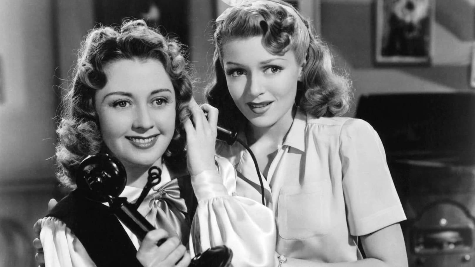 Two Girls on Broadway backdrop