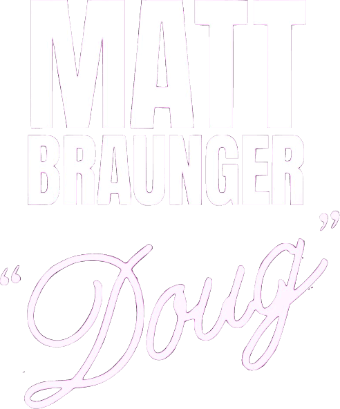 Matt Braunger: Doug logo