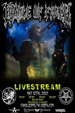 Cradle of Filth - Livestream poster