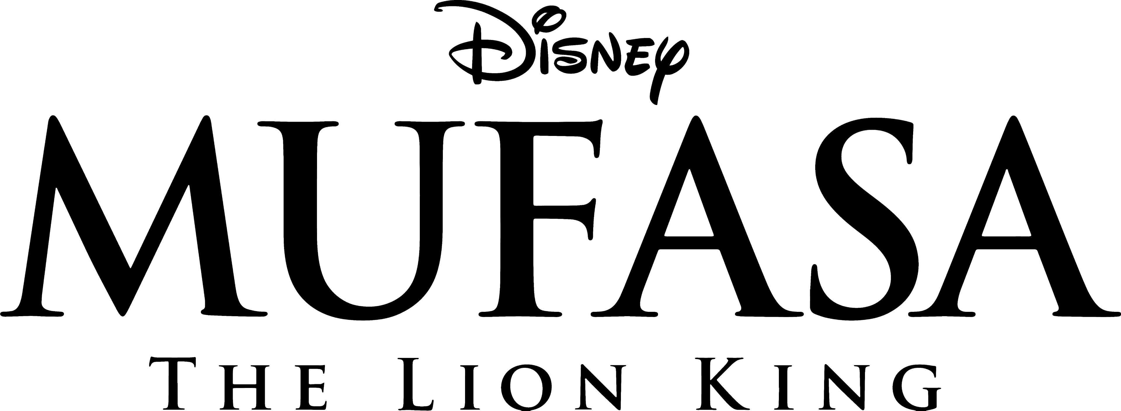 Mufasa: The Lion King logo