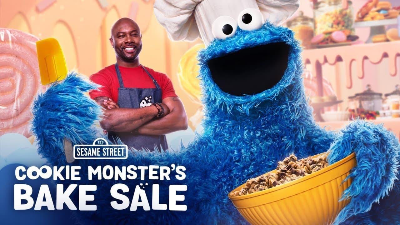 Cookie Monster's Bake Sale backdrop
