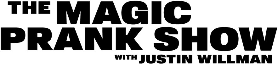 THE MAGIC PRANK SHOW with Justin Willman logo