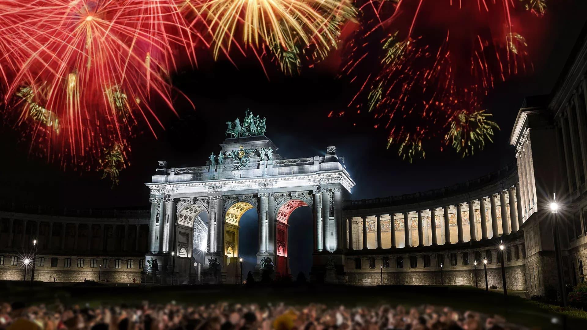 21 juli 2024: Belgian Party backdrop