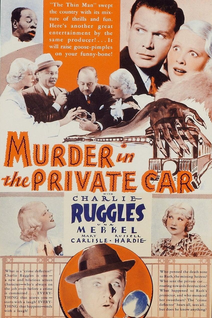 Murder in the Private Car poster