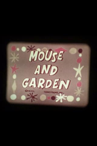 Mouse and Garden poster