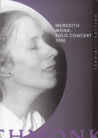 Meredith Monk: Solo Concert 1980 poster