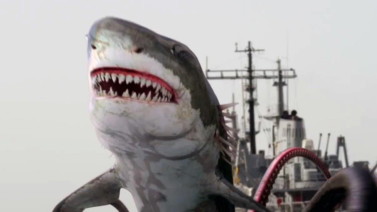 Sharktopus vs. Whalewolf backdrop