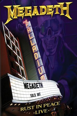 Megadeth - Rust in Peace Live poster