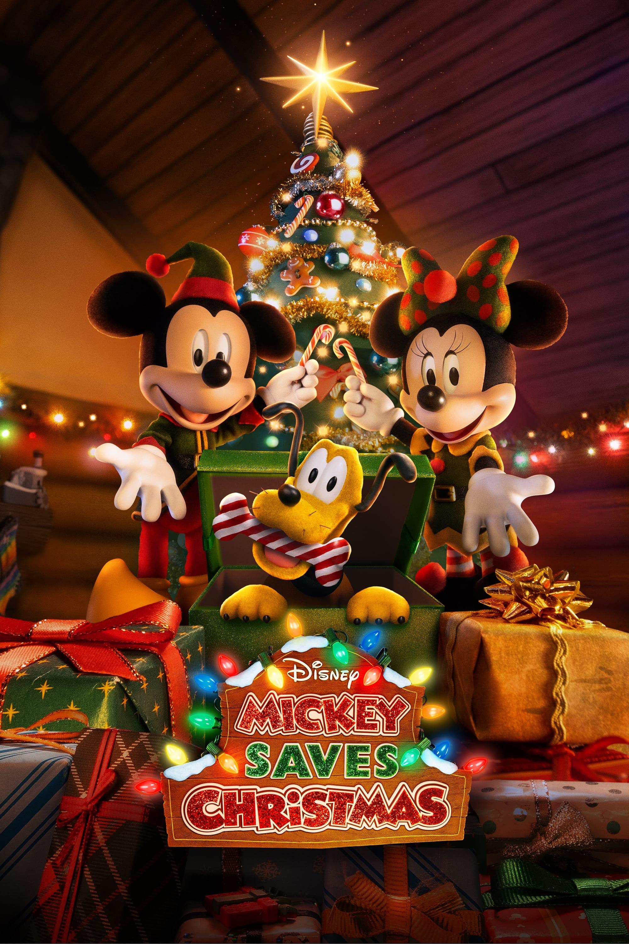 Mickey Saves Christmas poster