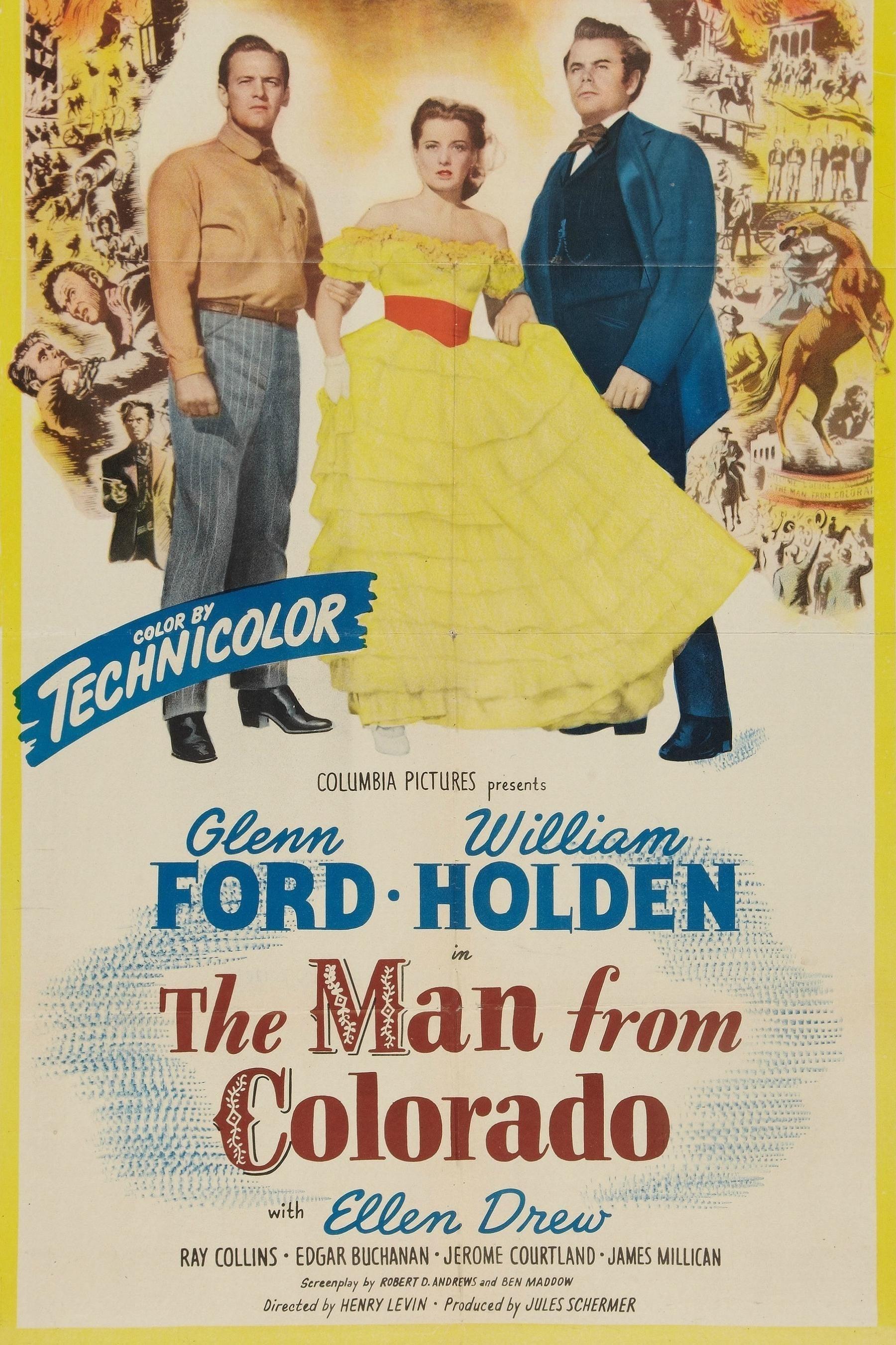 The Man from Colorado poster