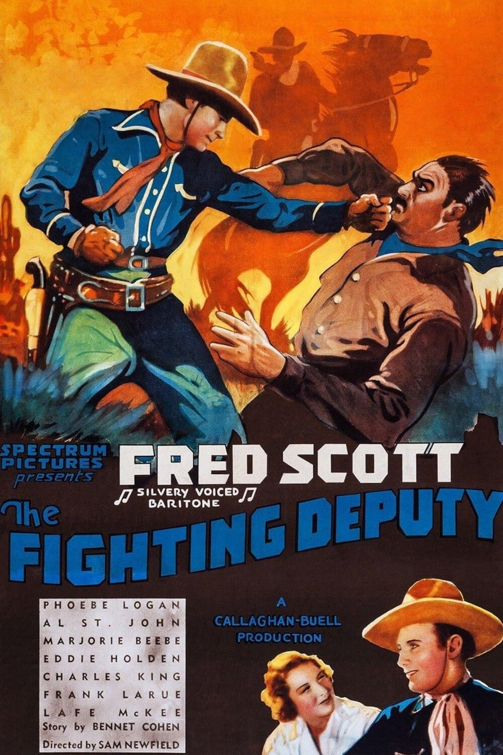 The Fighting Deputy poster