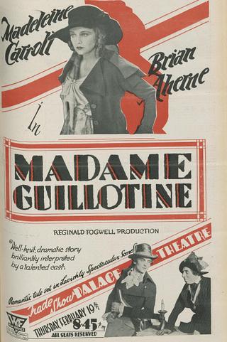 Madame Guillotine poster