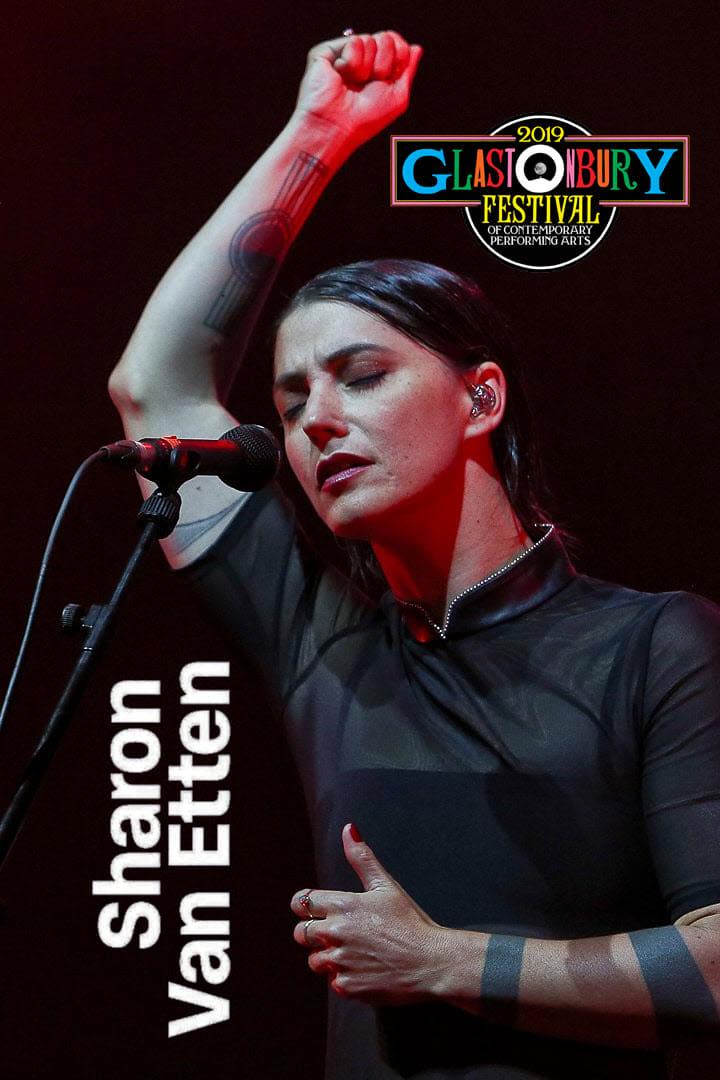 Sharon Van Etten: Glastonbury 2019 poster