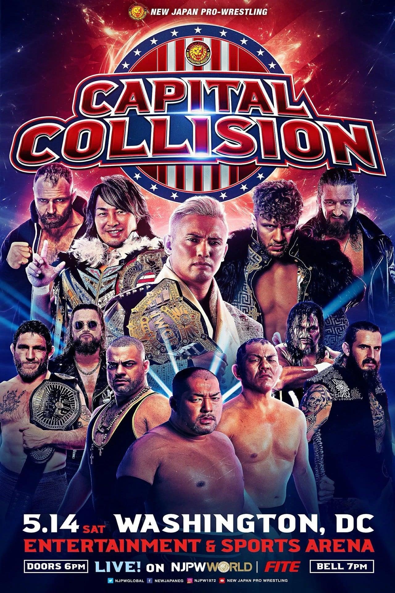 NJPW Capital Collision 2022 poster