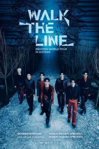 ENHYPEN WORLD TOUR 'WALK THE LINE' IN GOYANG poster