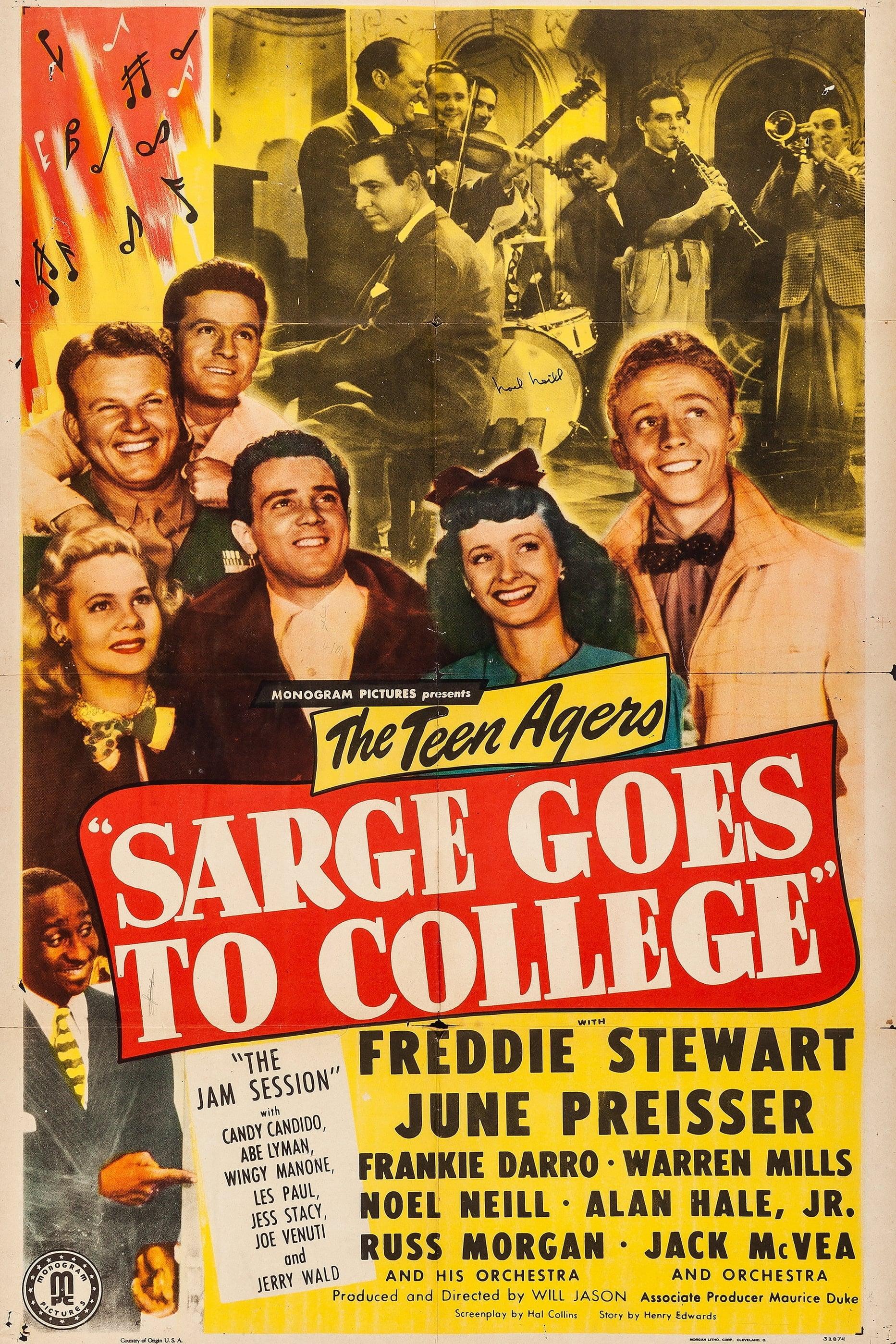 Sarge Goes to College poster