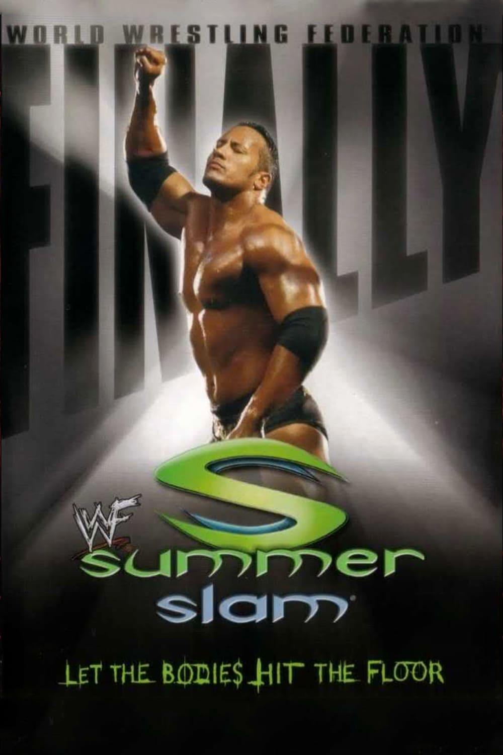WWE SummerSlam 2001 poster