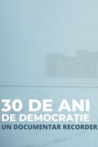 30 Years of Democracy poster