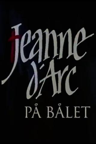 Jeanne d'Arc på bålet poster