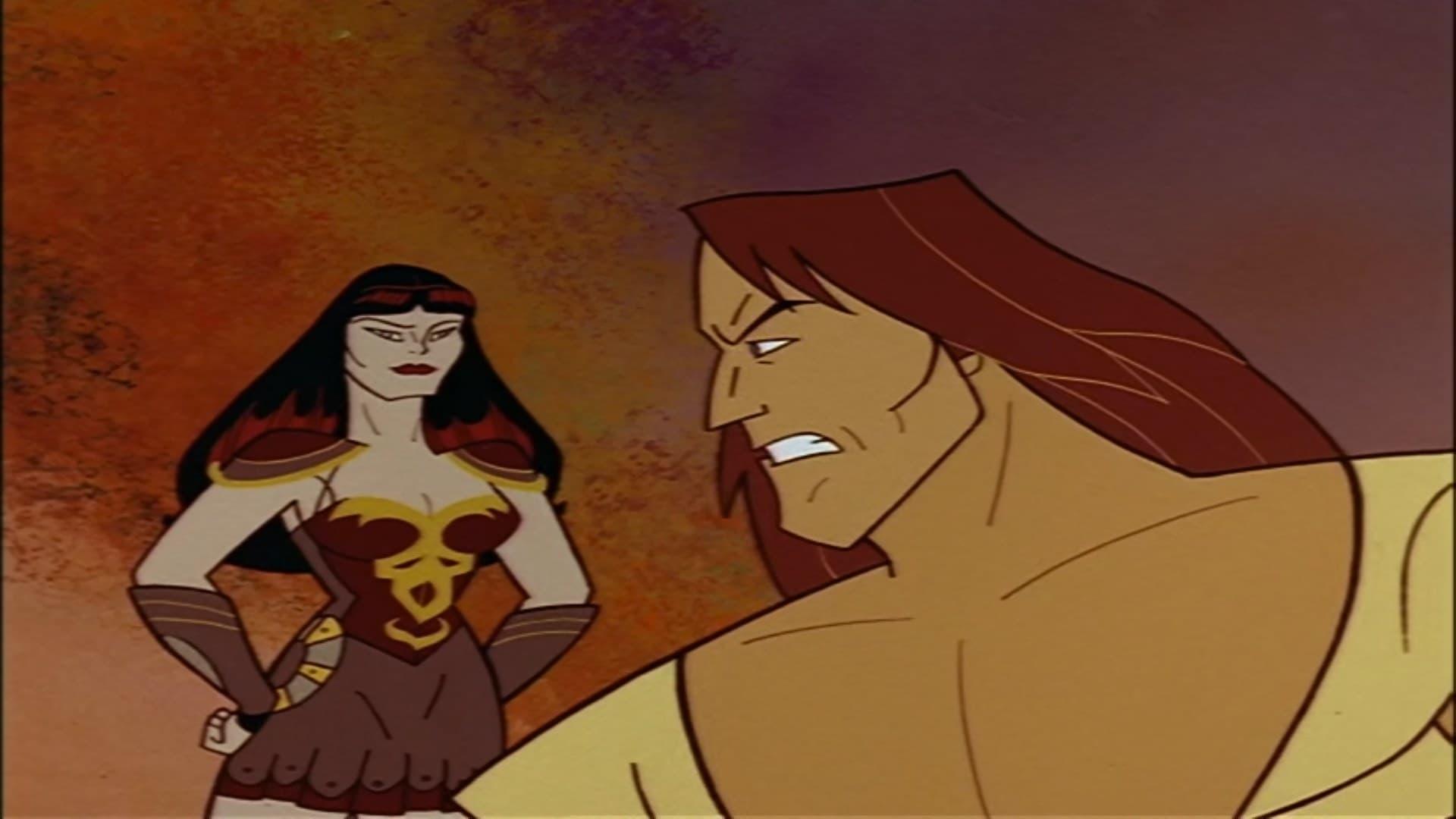 Hercules and Xena - The Animated Movie: The Battle for Mount Olympus backdrop