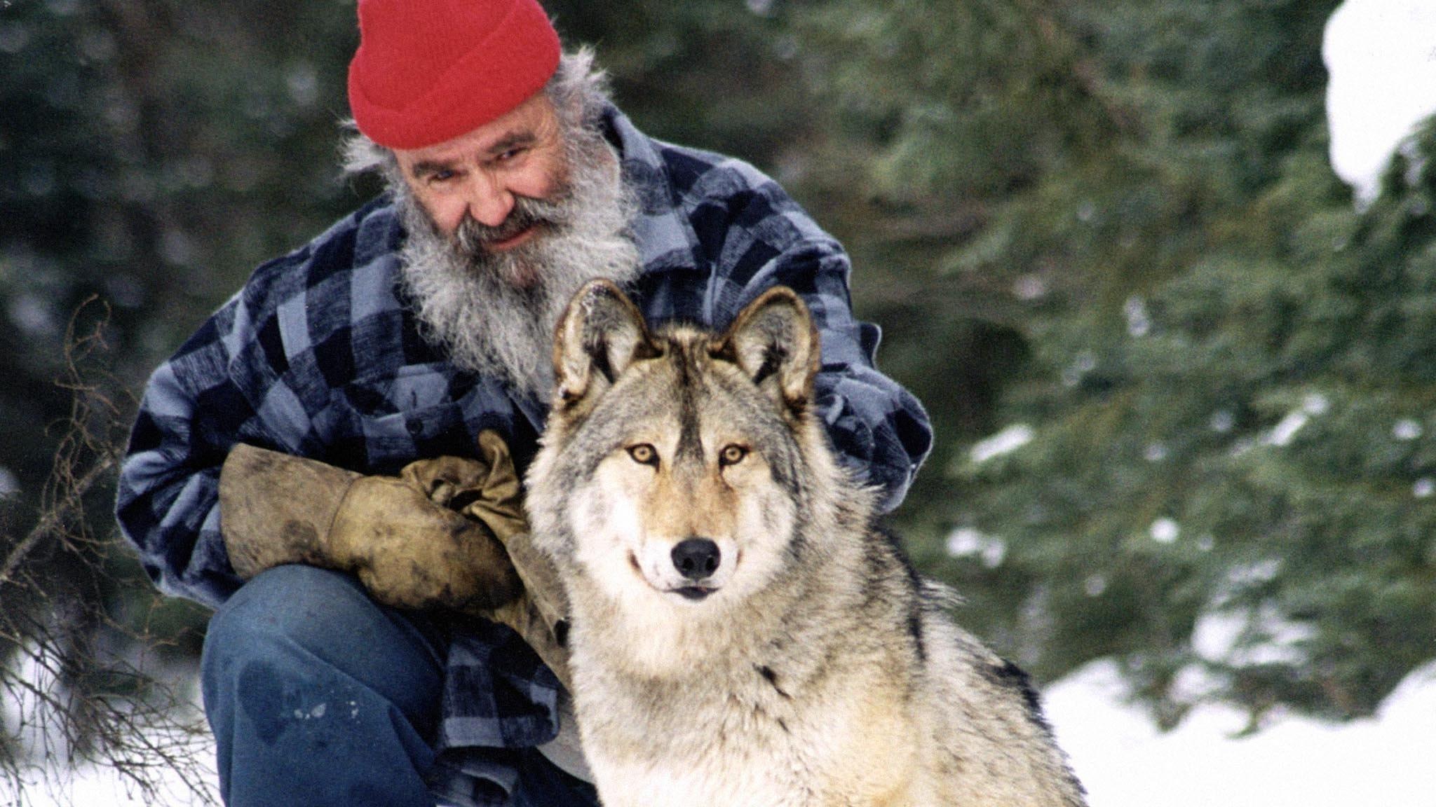 Il parle avec les loups backdrop