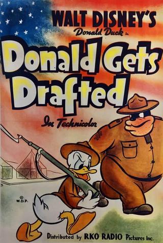 Donald Gets Drafted poster