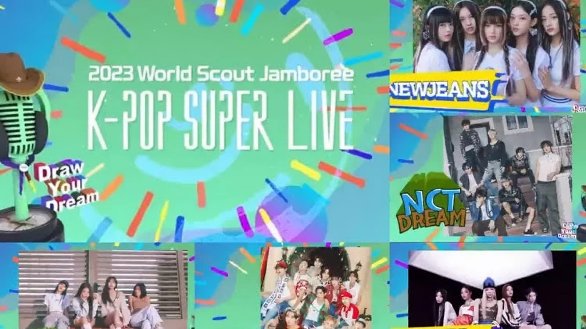 2023 World Scout Jamboree "K-Pop Super Live" Concert backdrop