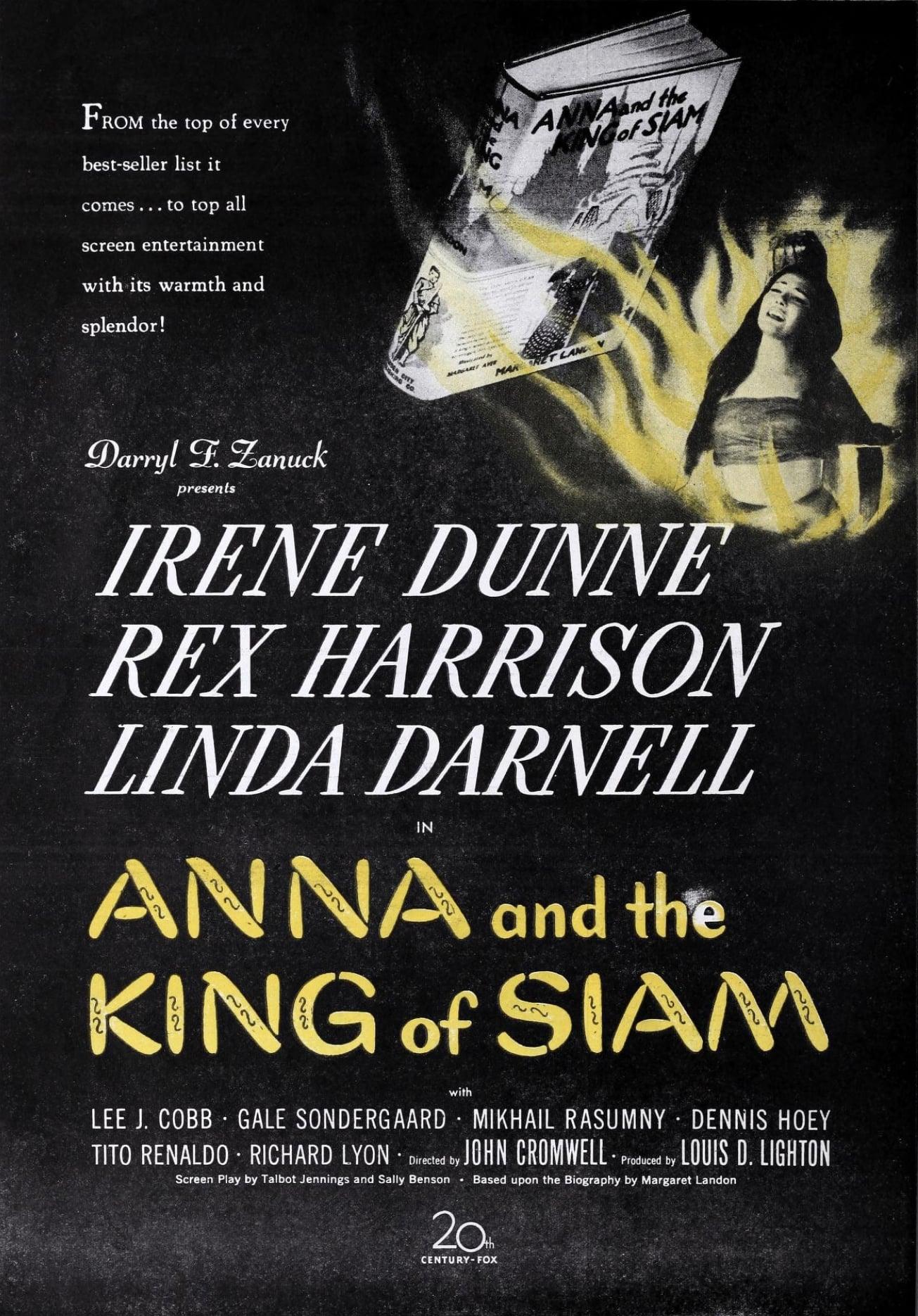 Anna and the King of Siam poster
