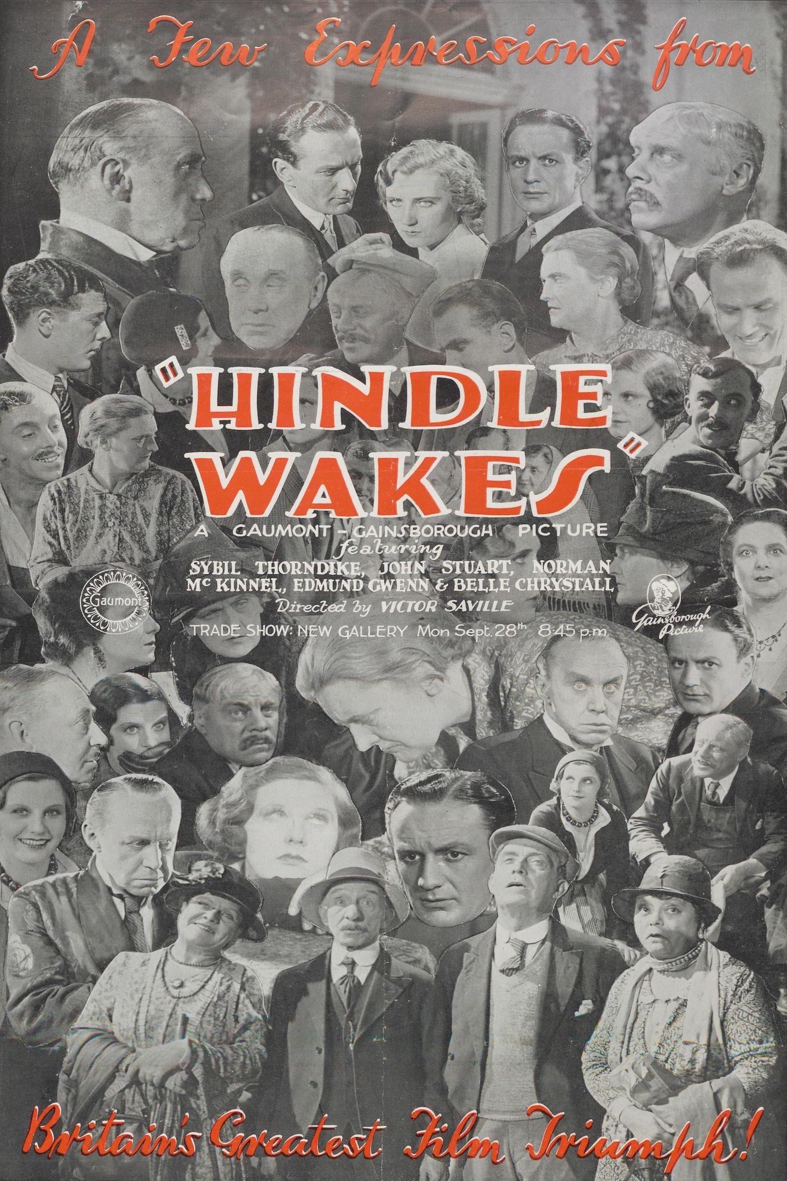 Hindle Wakes poster