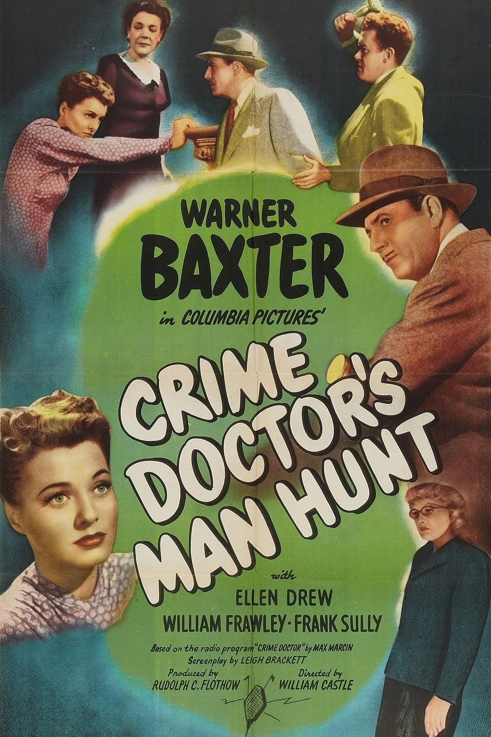 Crime Doctor's Man Hunt poster